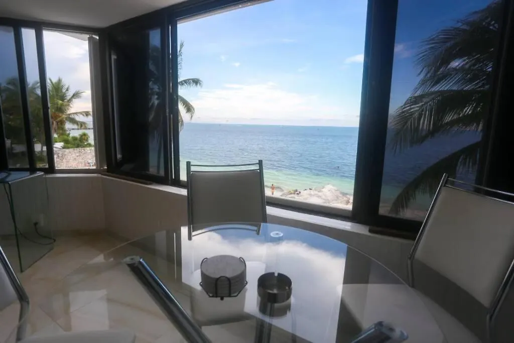 Beach Front Apartment Hotel Zone Cancun